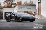 Lamborghini Aventador LP750-4 Superveloce by Novitec Rosso and Designo Motoring on Vossen Wheels (NV 2017 года